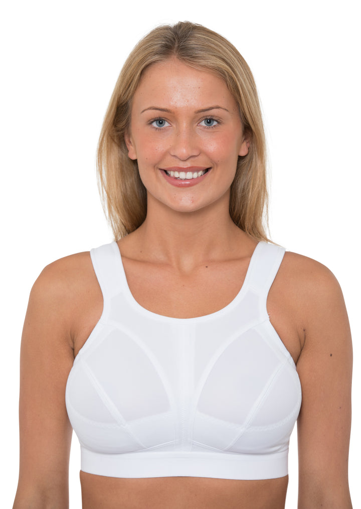 Gemm High Impact Sports Bra White