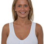 Gemm Front Fastening Bra White